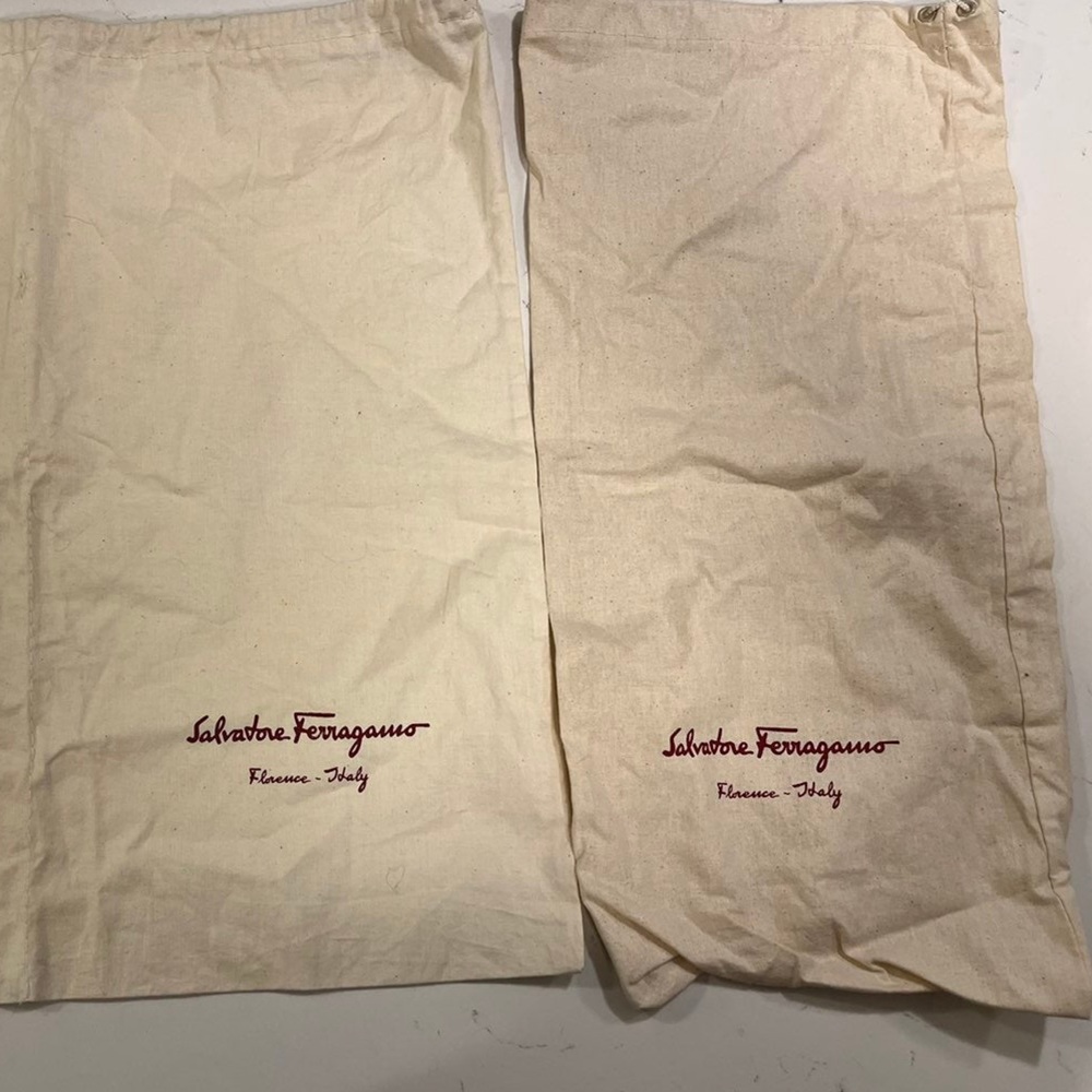 Salvatore Ferragamo Canvas Dust Bags (2)